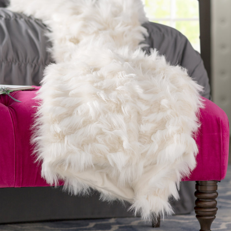 Willa Arlo Interiors Atler Feather Throw Blanket & Reviews Wayfair